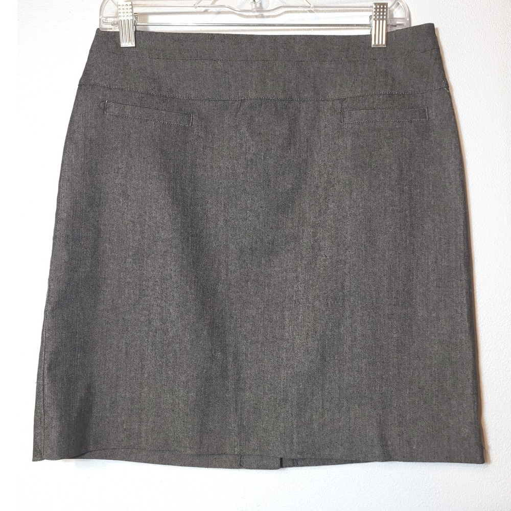 Darjoni Womens Charcoal Denim Pencil Skirt  Size 8 Workwear‎ Office Casual